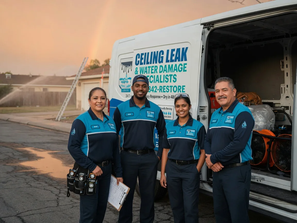 Ceiling Leak Cleanup company in Union, WA