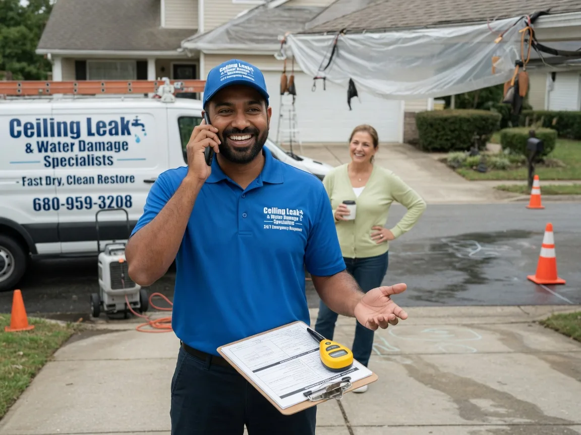 Ceiling Leak Cleanup Union, WA FAQs